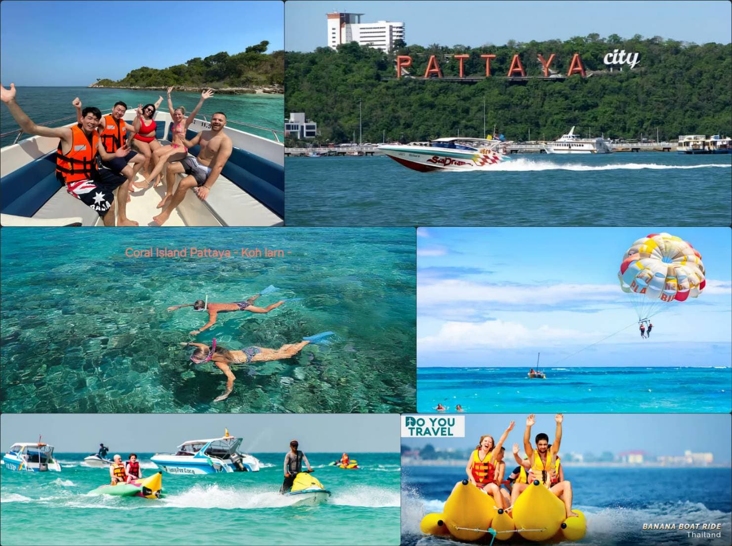Coral Island (Koh Larn) Day Trip